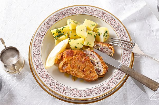 Steirisches Kürbiskernschnitzel