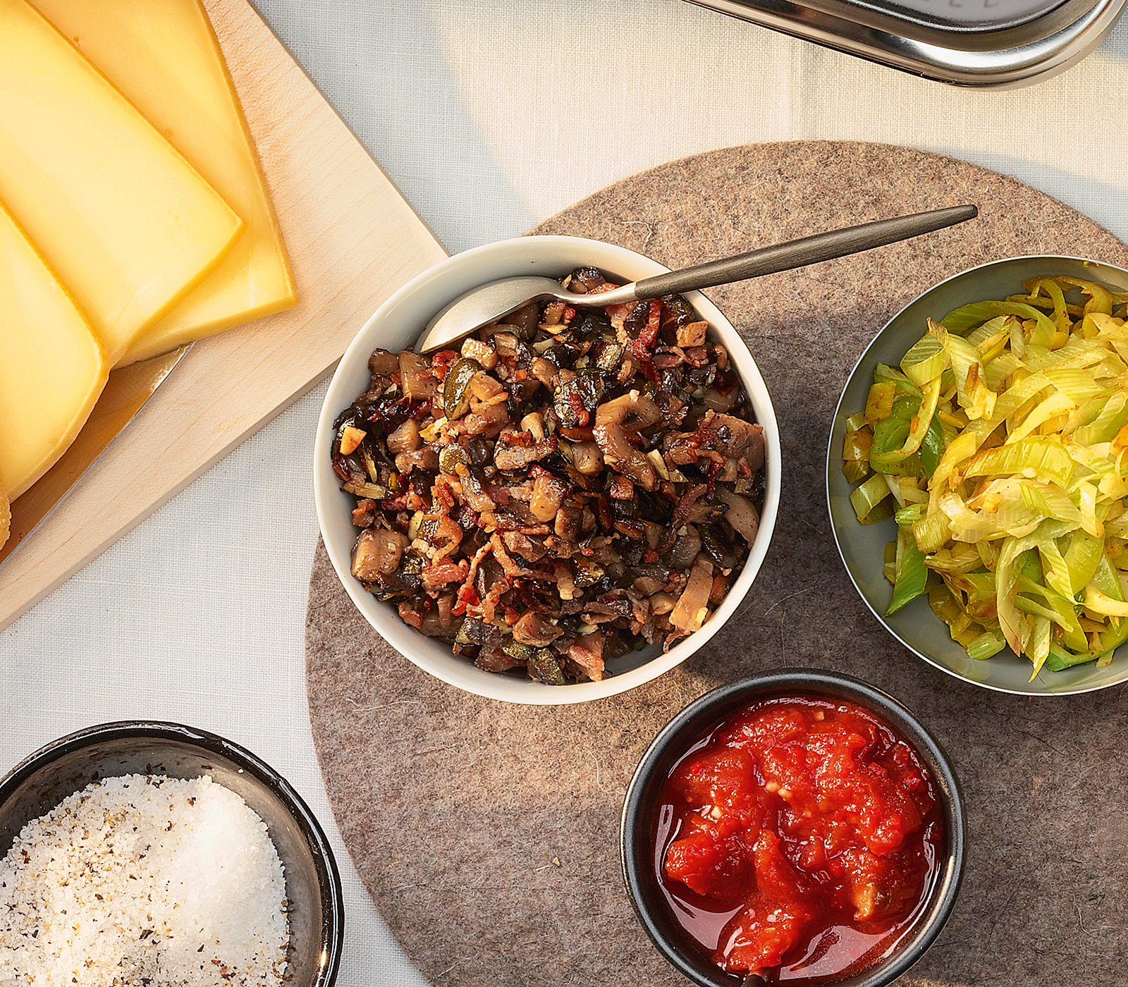 Pilze mit Speck und Kürbiskernen - Annemarie Wildeisens KOCHEN