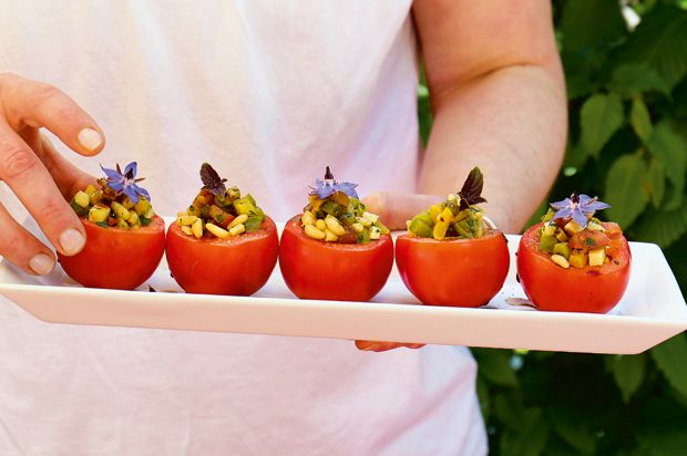 Peperoni-Tomaten