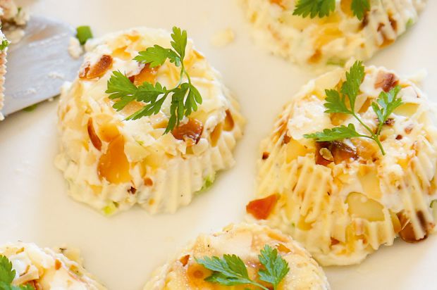 Würzige Käseköpfchen