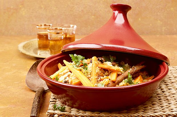 Tajine mit Zimt-Rüebli