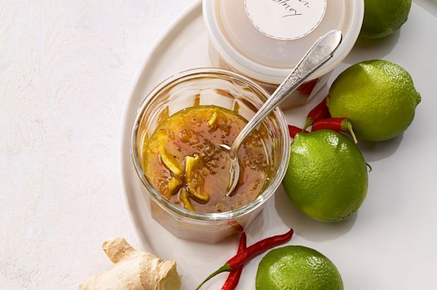 Limetten-Chutney