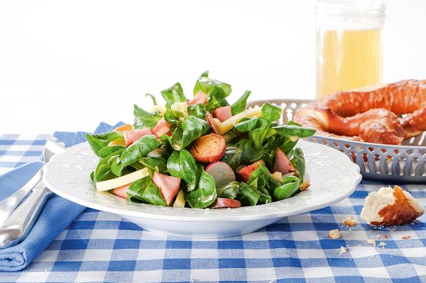 Nüsslisalat nach bayerischer Art