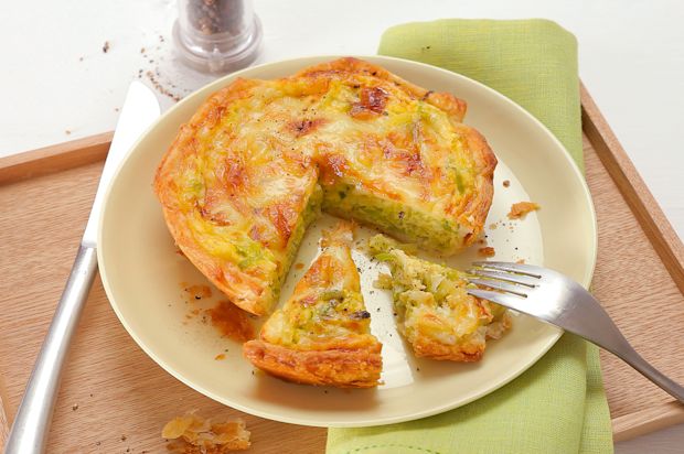 Lauch-Schinken-Tarte