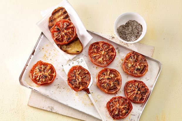 Geröstete Vanilletomaten