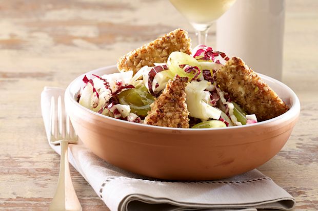 Winzersalat mit Baumnuss-Feta