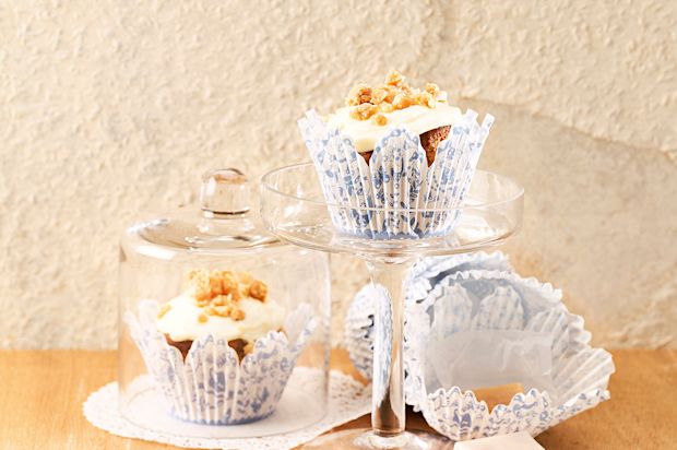 Zwetschgen-Muffins mit Caramel