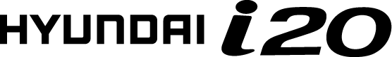 Logo i20 svart