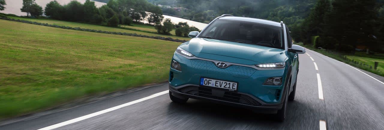Hyundai kona electric july2018 10 exterior compressor