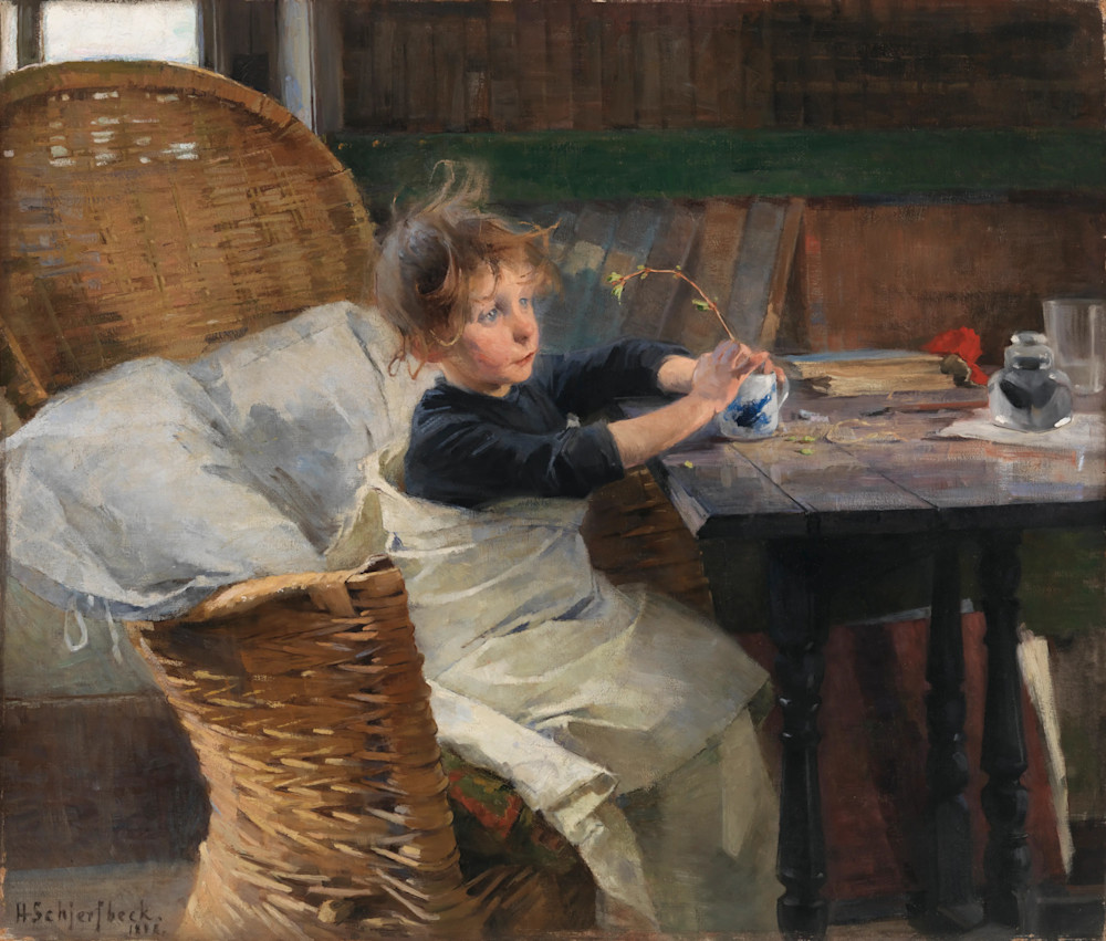 Helene Schjerfbeckin teos Toipilas