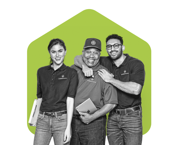 Three happy Invitation Homes associates