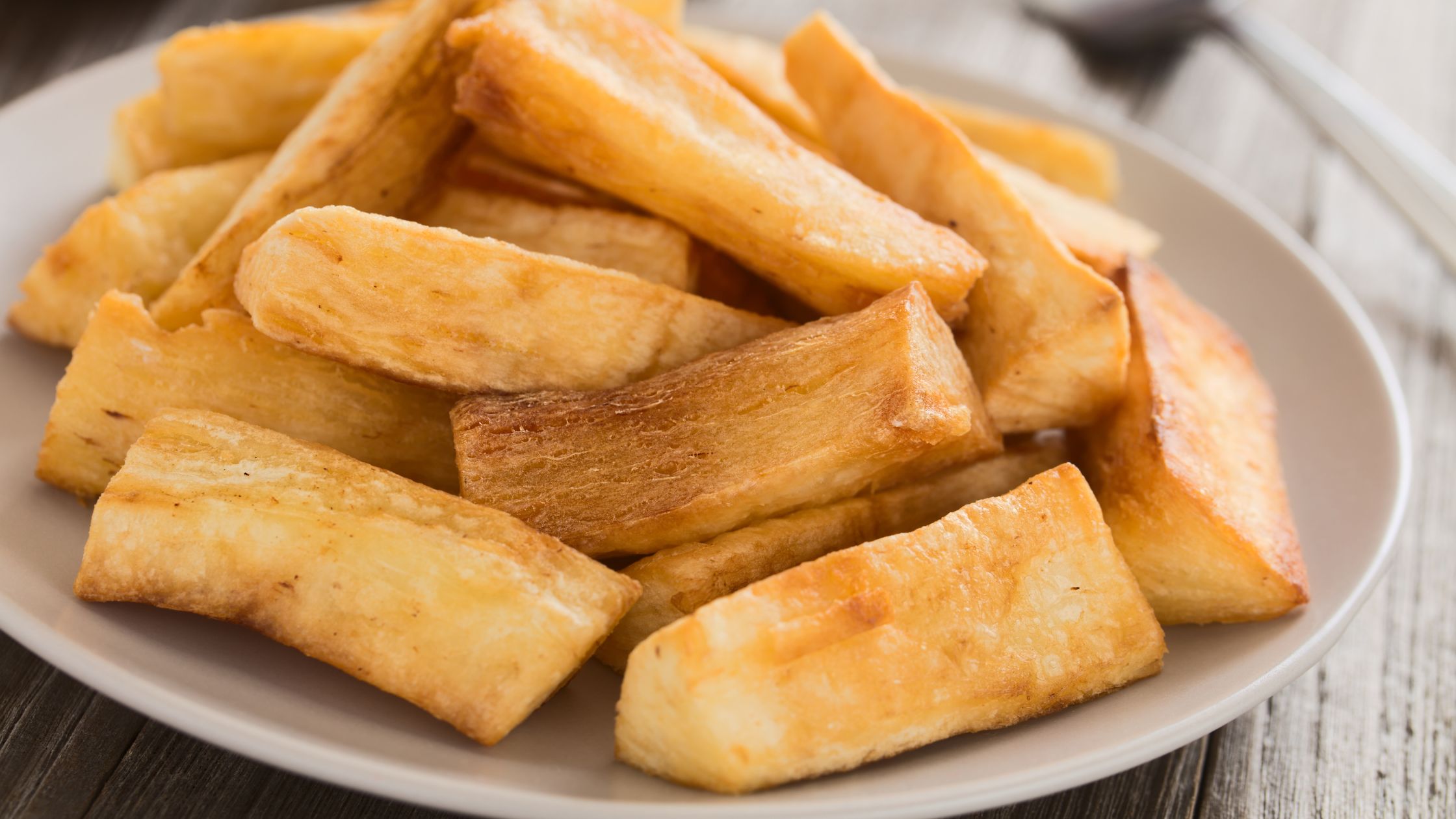 Meat Stuffed Yuca