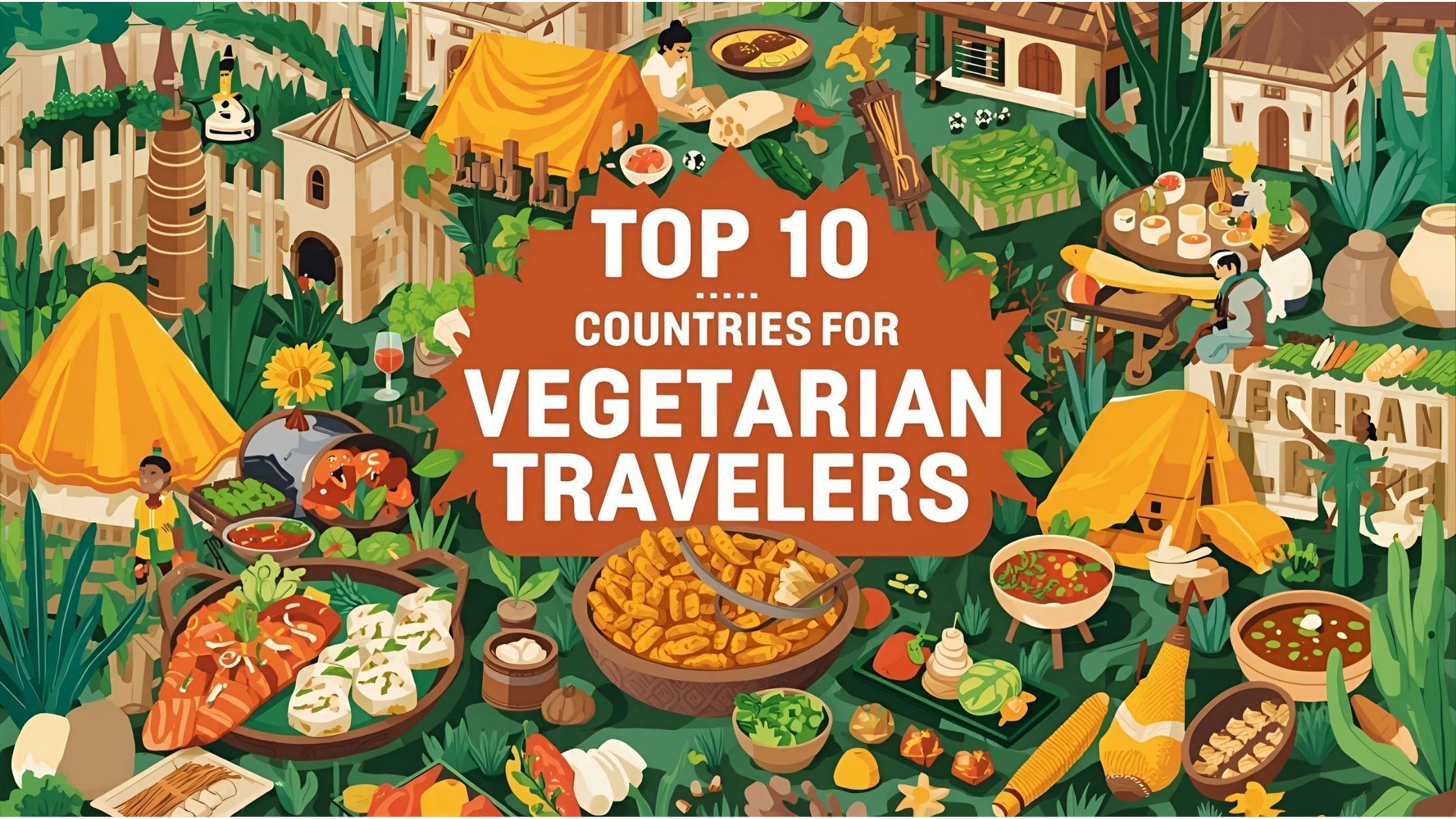 Where to Travel as a Vegetarian: The 10 Best Foodie Destinations Worldwide