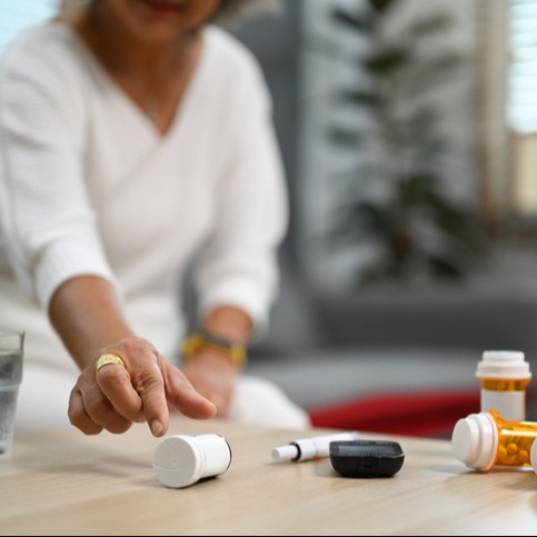 Managing Diabetes with Daily Medication