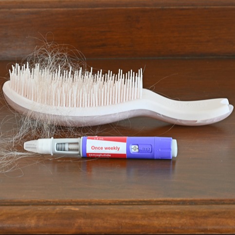 Semaglutide pen and hair
