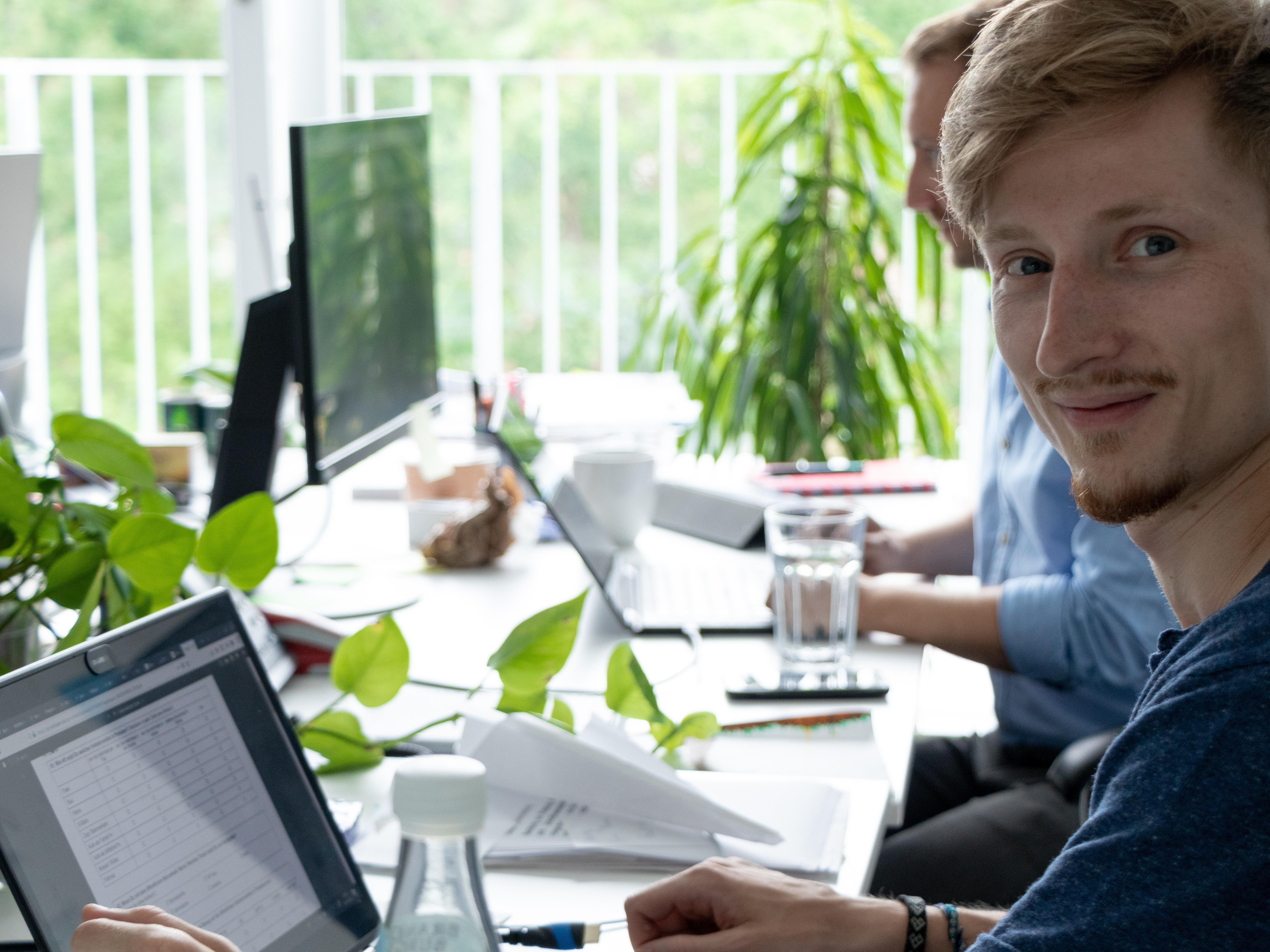 Philipp im Potsdamer Office