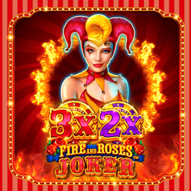 3X 2X Fire and Roses Joker