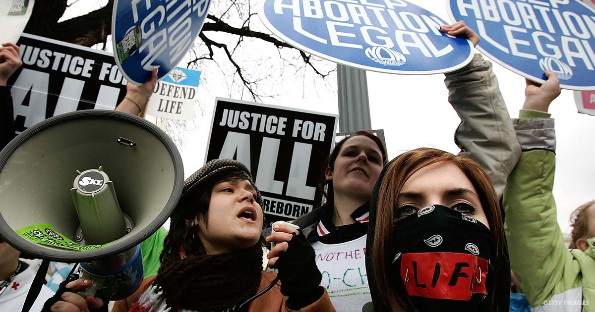 pro-life protest