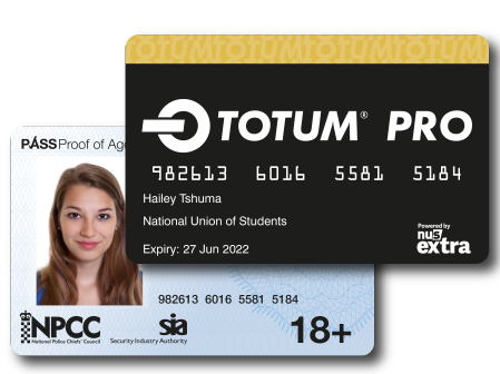 TOTUM PRO + AGE ID card