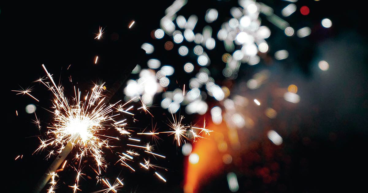 Eco-friendly fireworks