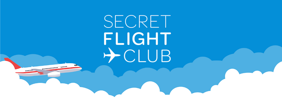 Secret Flight Club promo 1000 x 350 branded
