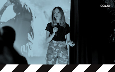 Amber Horsburgh at Co.Lab Los Angeles 2019