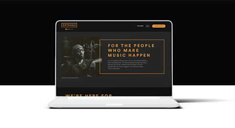 The Noteable website