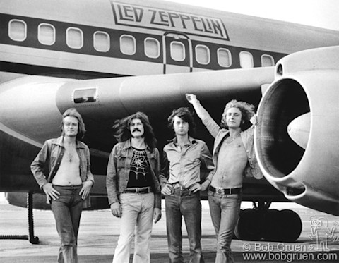 Led Zeppelin Photo by Bob Gruen