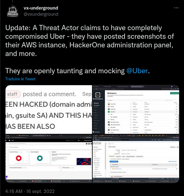 Uber Hack OSINT