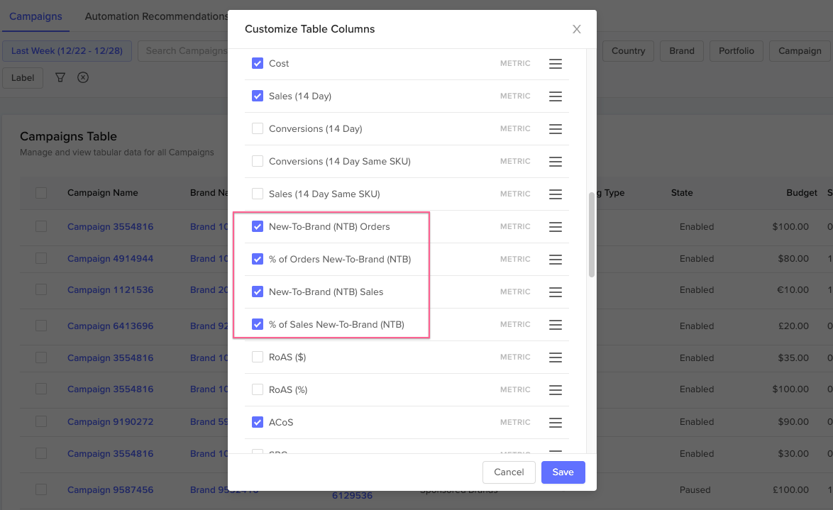New-to-Brand metrics now available New-to-Brand metrics now available