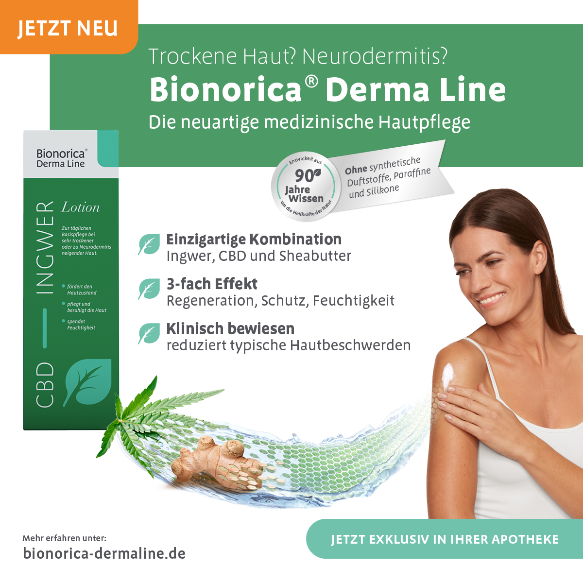 Bionorica Derma Line Neuartige Medizinische Hautpflege