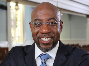 Headshot of Raphael Warnock