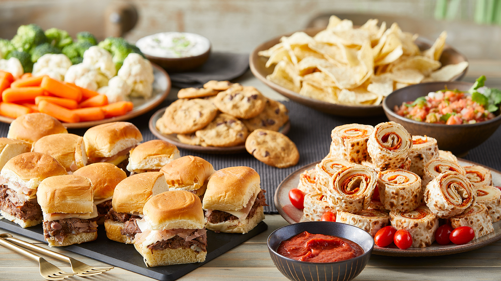 Game Day Eats meal