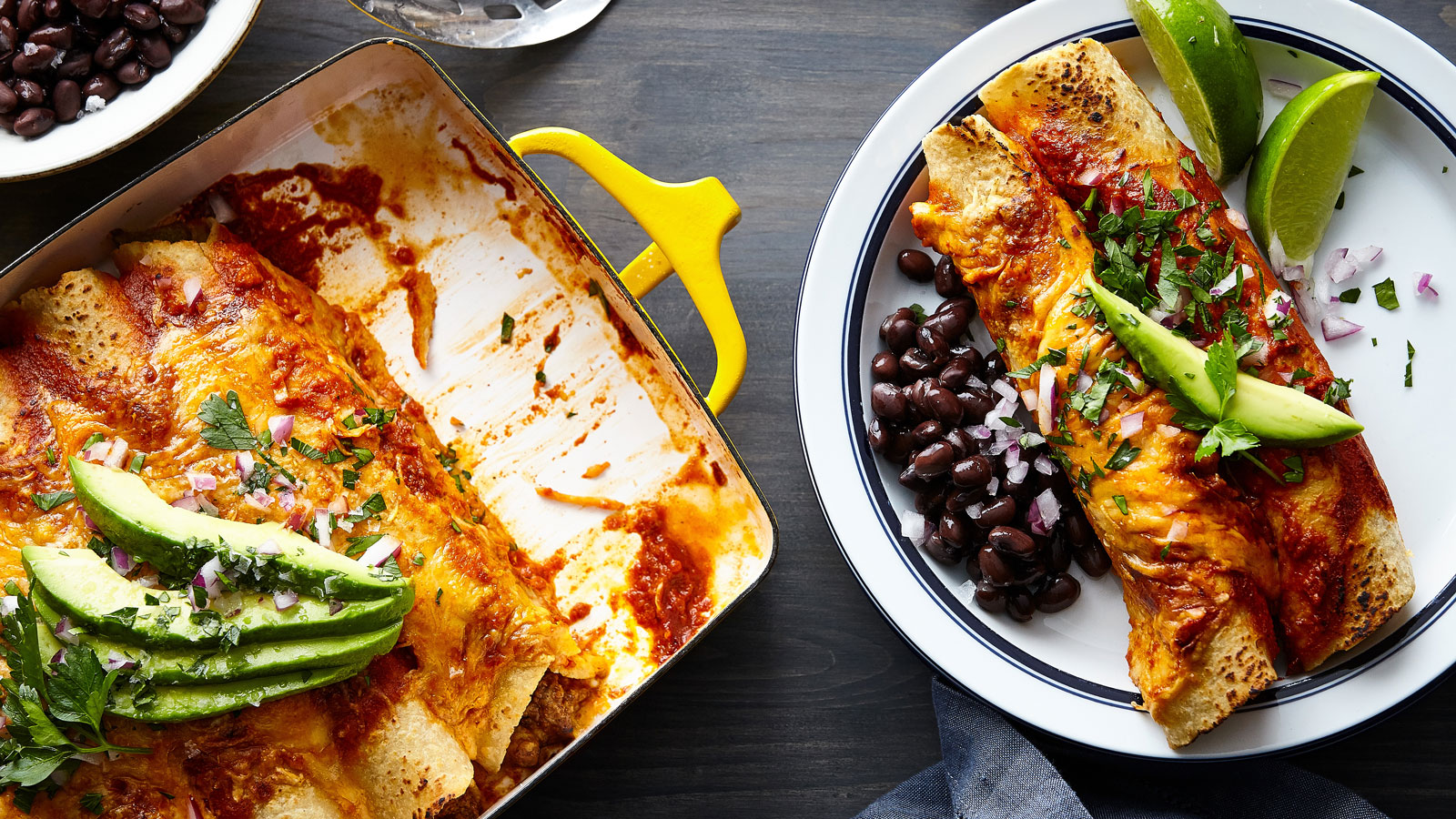 serve-enchiladas