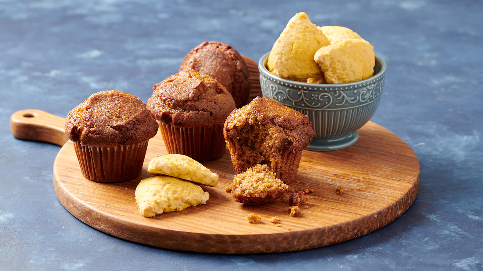 Pumpkin Muffin & Mini Pumpkin Scones