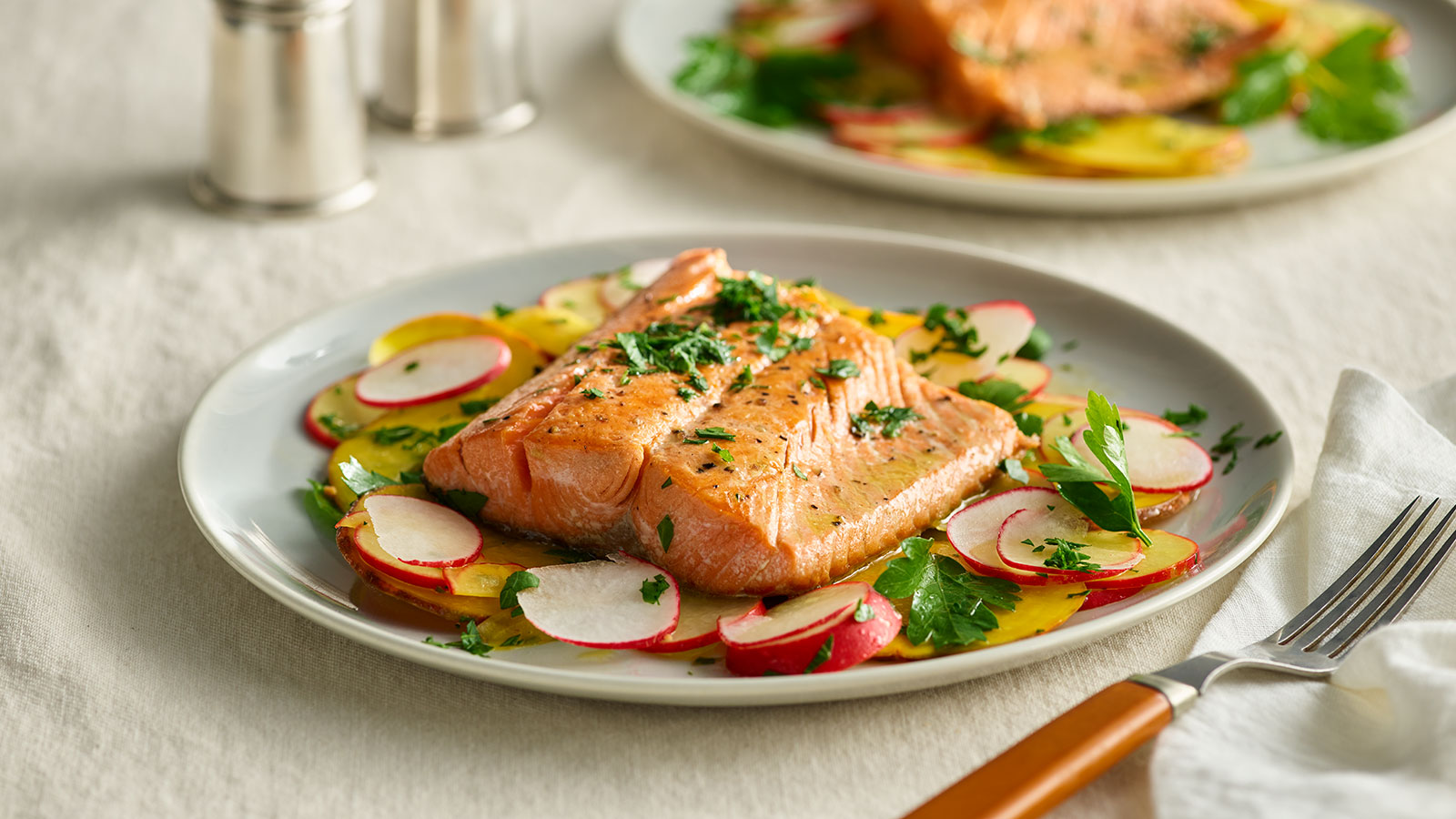 seared-salmon-with-beet-and-radish-salad