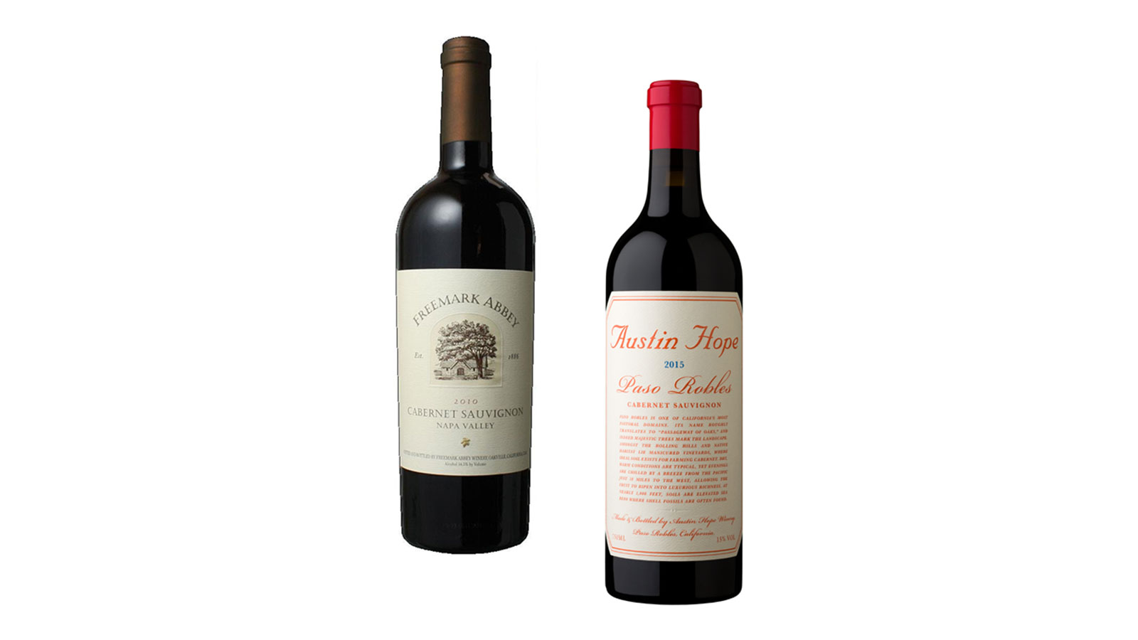 Freemark Abbey and Austin Hope Cabernet Sauvignon