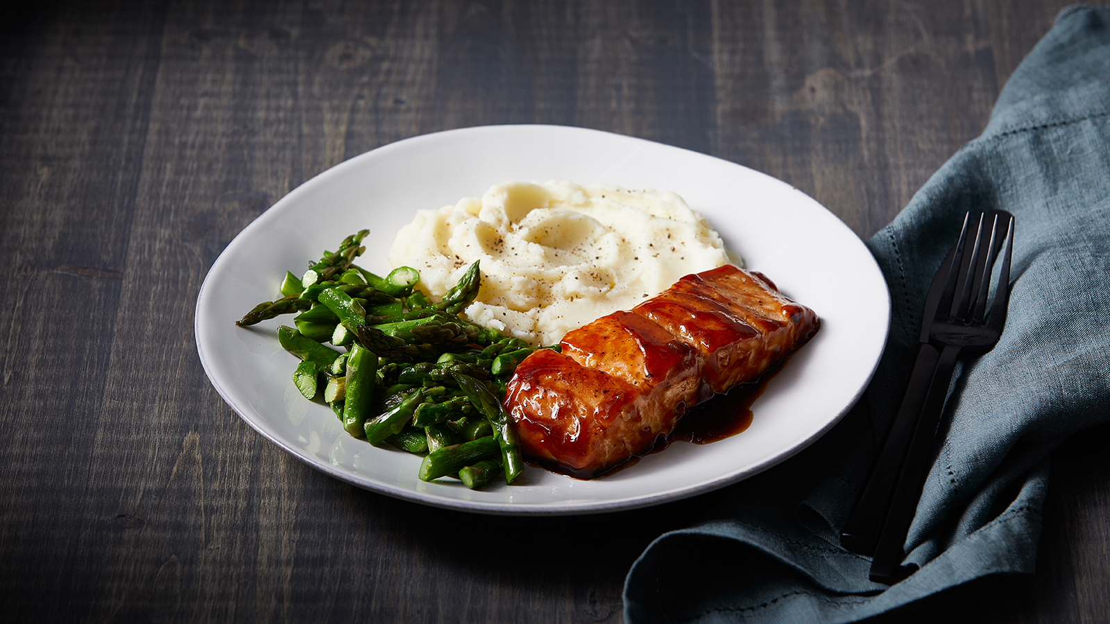 Ginger Glazed Salmon