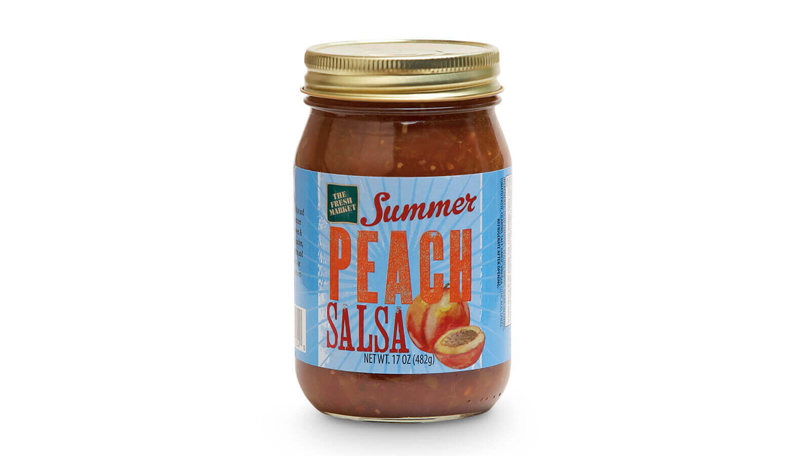 The Fresh Market Nom Nom Peach Salsa