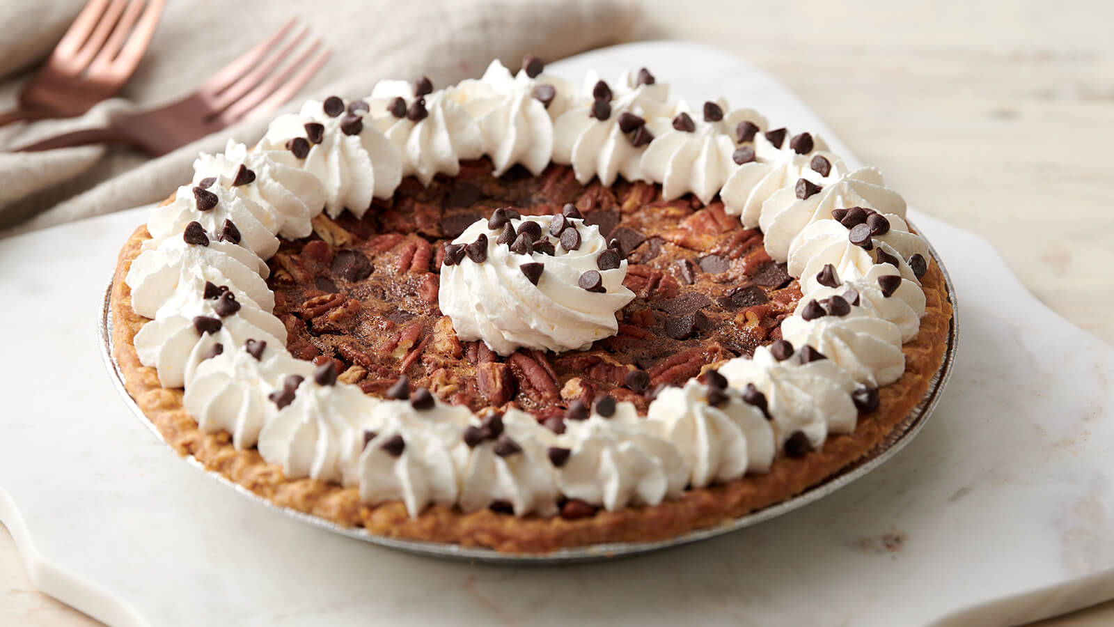 Deluxe Chocolate Pecan Pie