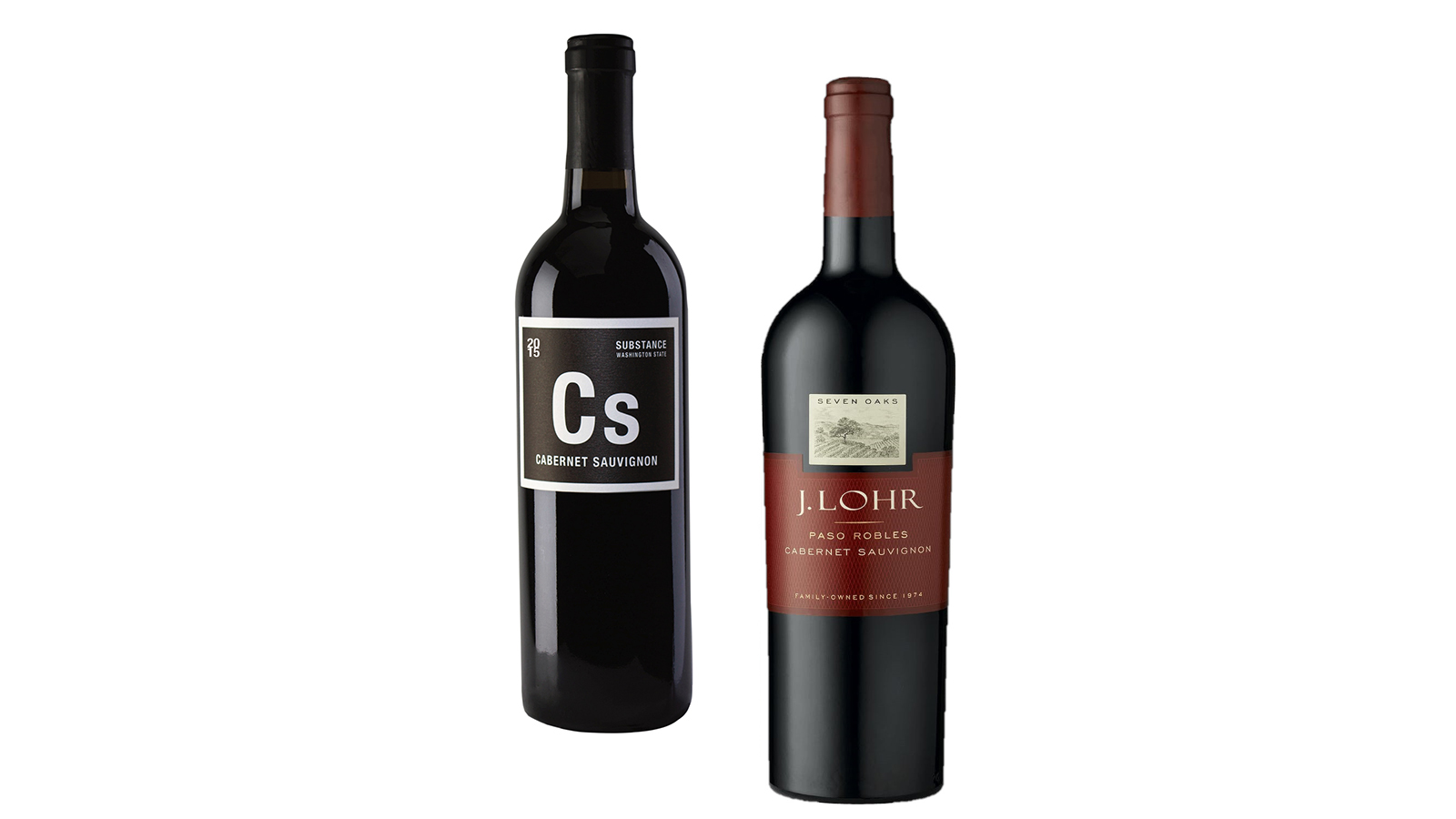 Substance Cabernet Sauvignon & J Lohr Seven Oaks Cabernet Sauvignon