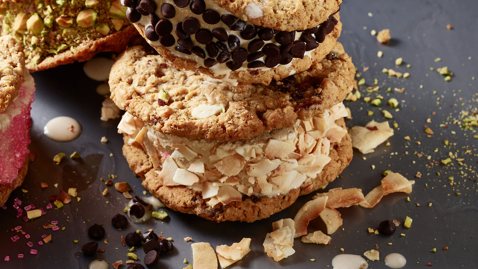 kitchen sink Ice Cream Sandwiches