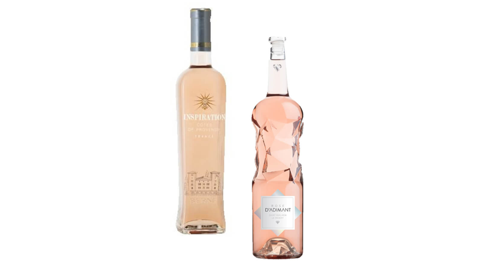 Château de Berne Inspiration Rosé and D’ adamant Rosé