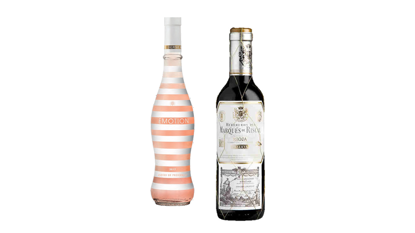 Emotion Rosé & Marqués de Riscal Reserva