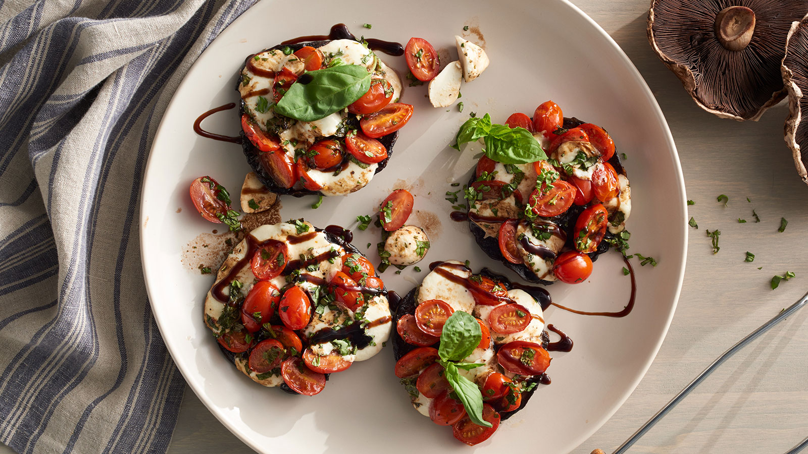 grilled-portabella-mushroom-caprese