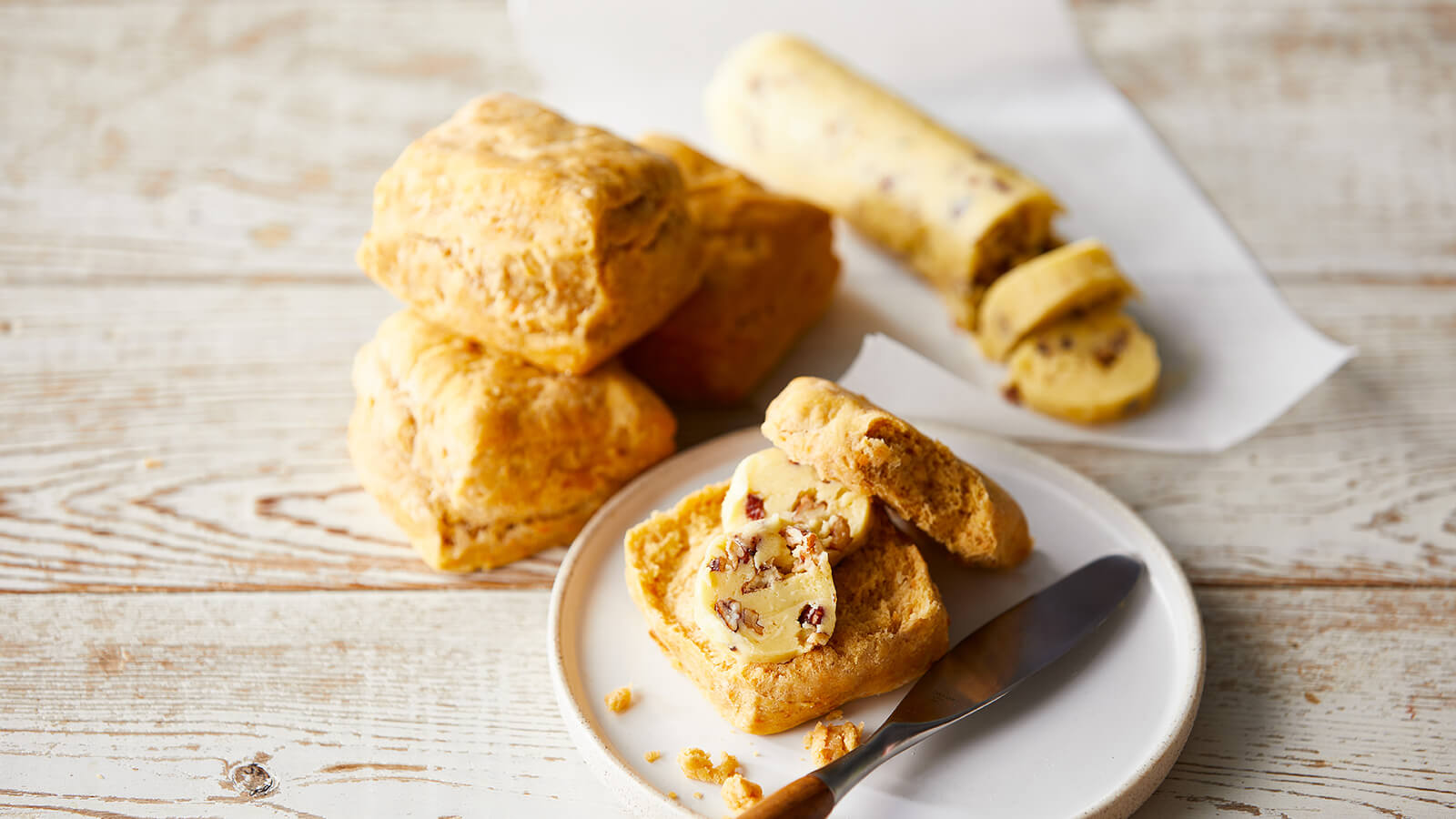 Maple Pecan Compound Butter