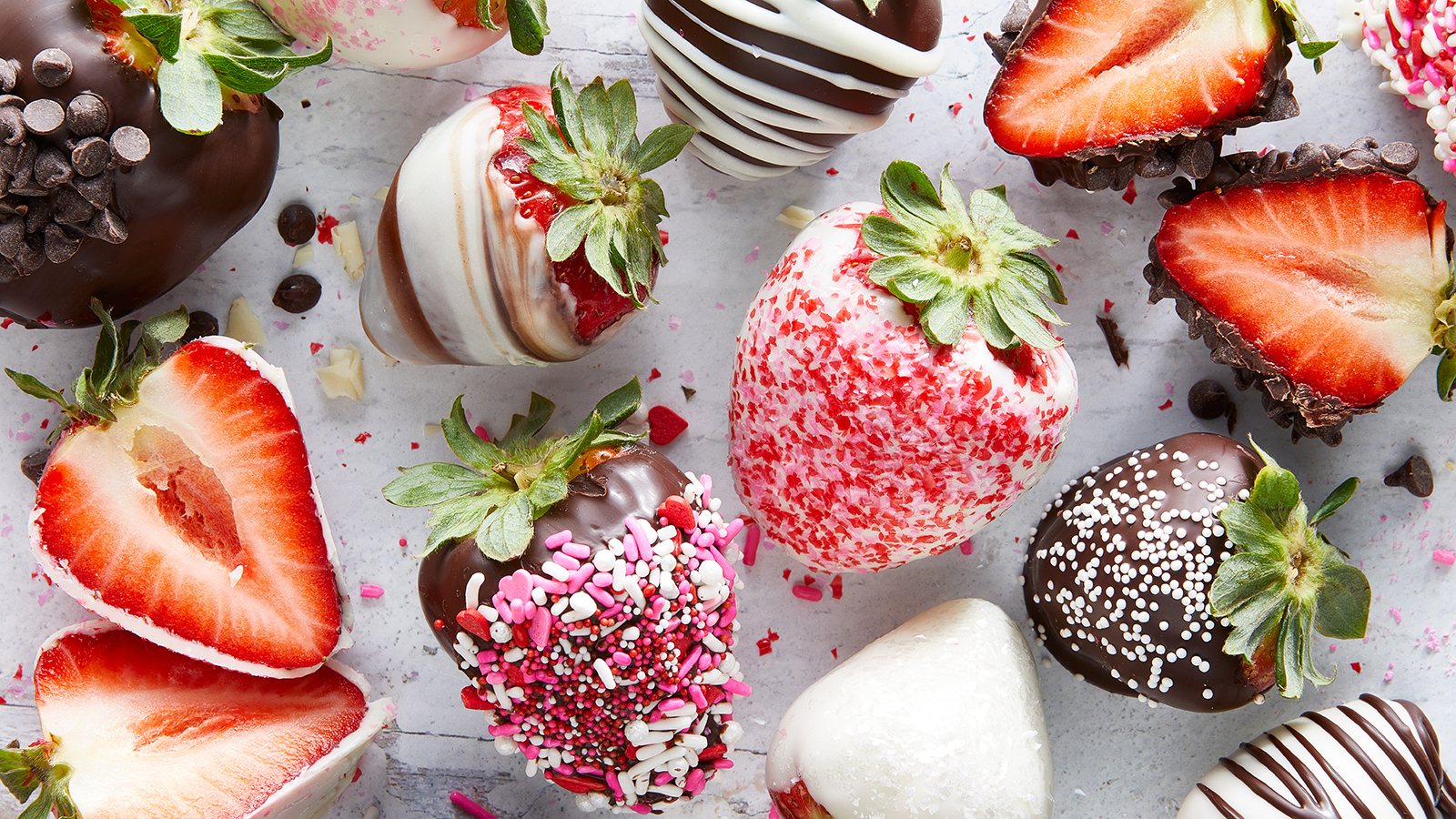 Hand-Dipped Chocolate Strawberries
