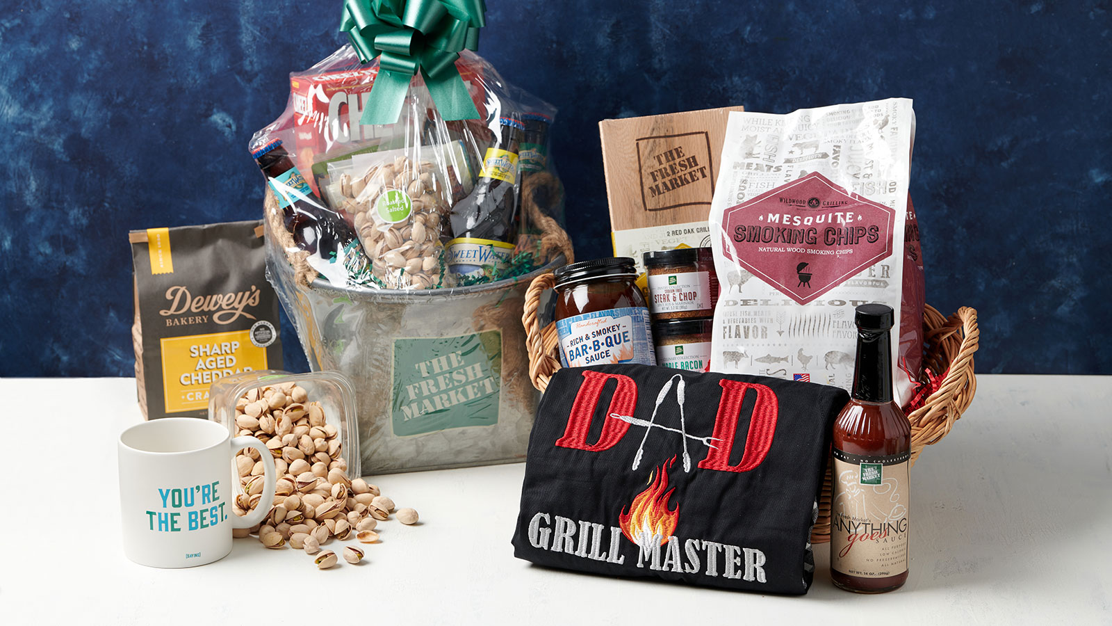 custom father's day gift basket