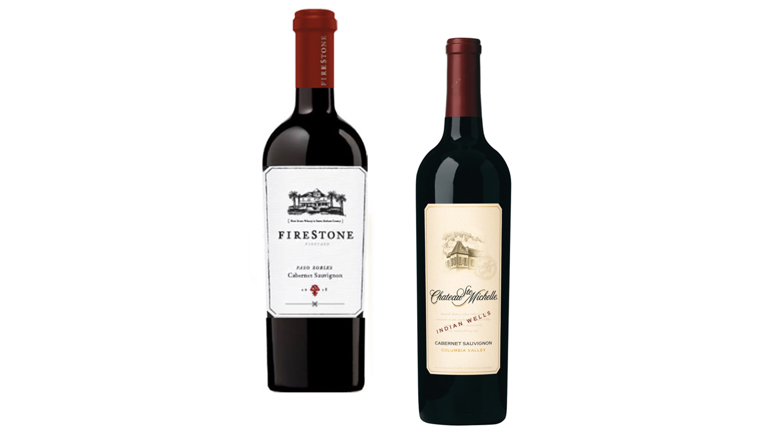 Firestone Paso Robles Cabernet Sauvignon & Chateau Ste. Michelle Indian Wells Cabernet Sauvignon
