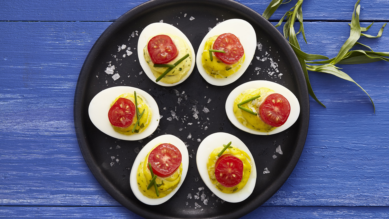 Tarragon Deviled Eggs